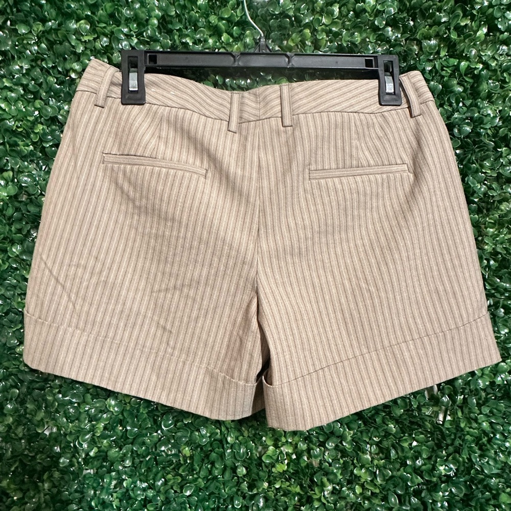 Express Design Studio Editor Size 4 Tan Pinstripe… - image 2